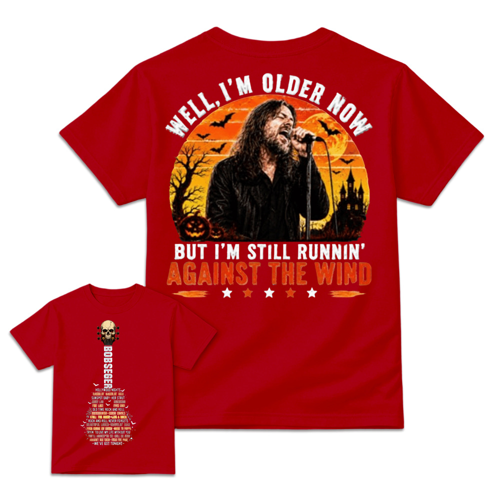 Bob Seger "Against The Wind" Vintage Halloween T-Shirt