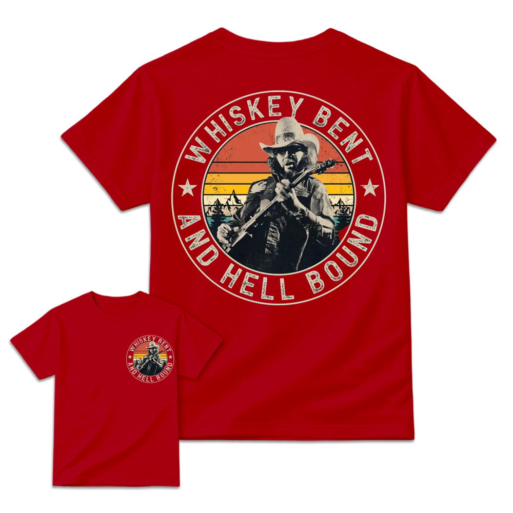 Vintage Country Music T-Shirt, Retro Outlaw Cowboy Graphic Tee