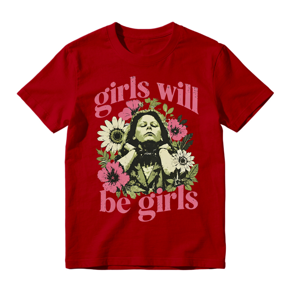 Aileen Wuornos Vintage T-Shirt,Girls Will Be Girls Graphic Tee,Feminist True Crime Tee