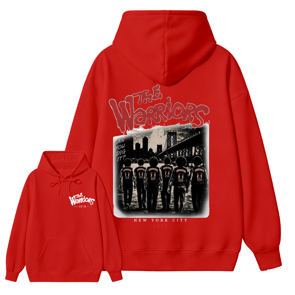 Can You Dig It? The Warriors New York City Gang Print Hoodie 