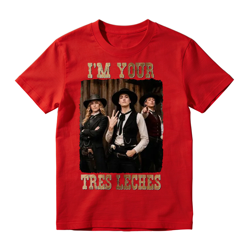 I'm Your Tres Leches T-Shirt | Caitlin Clark, Sophie Cunningham & Lexie Hull Western Basketball Fan Graphic T-Shirt