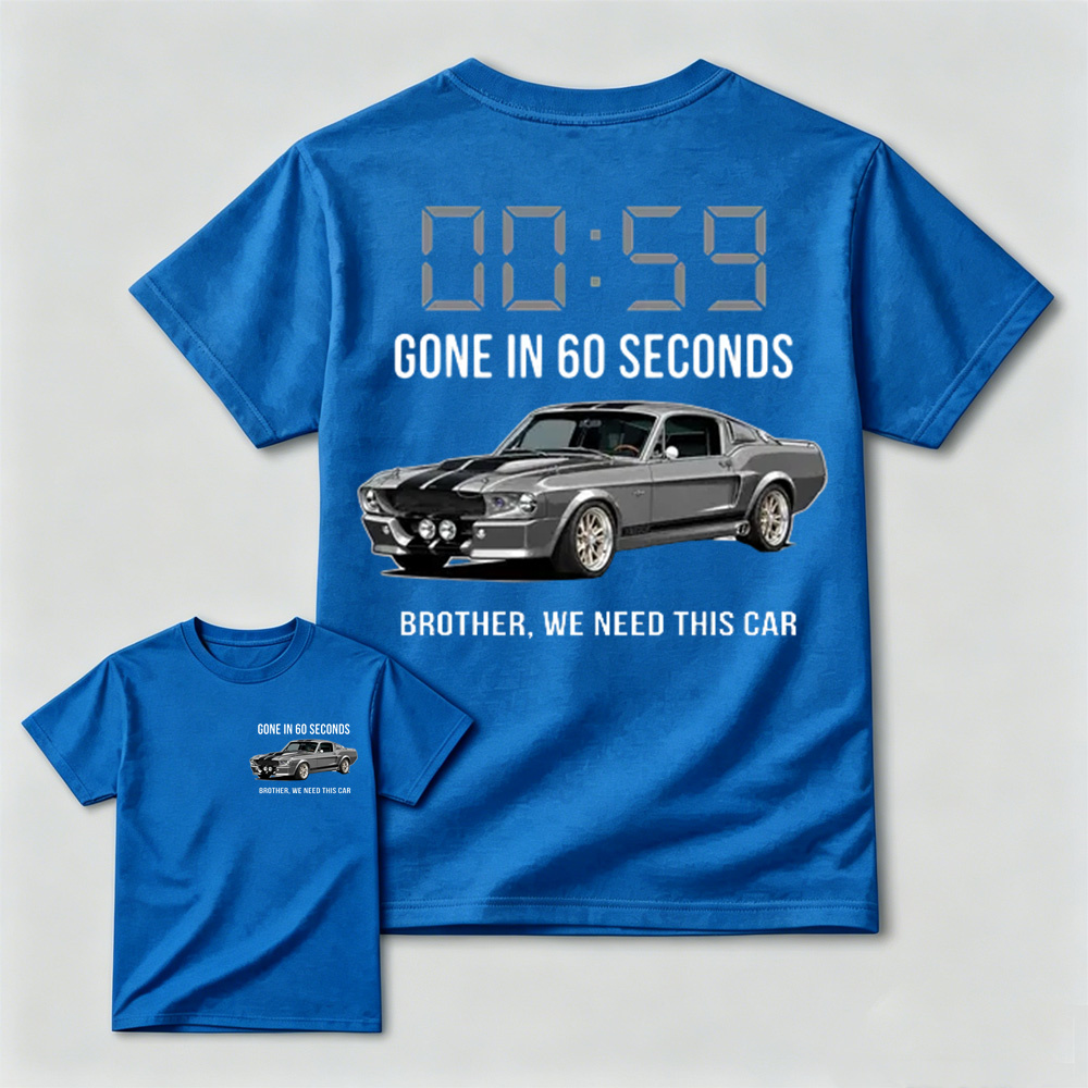 Gone in 60 Seconds Eleanor Mustang Graphic T-Shirt