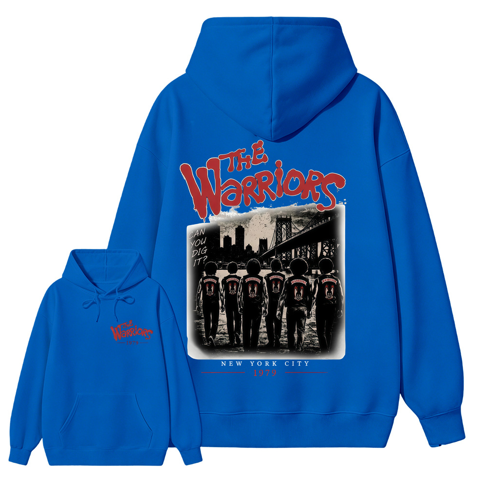 Can You Dig It? The Warriors New York City Gang Print Hoodie 