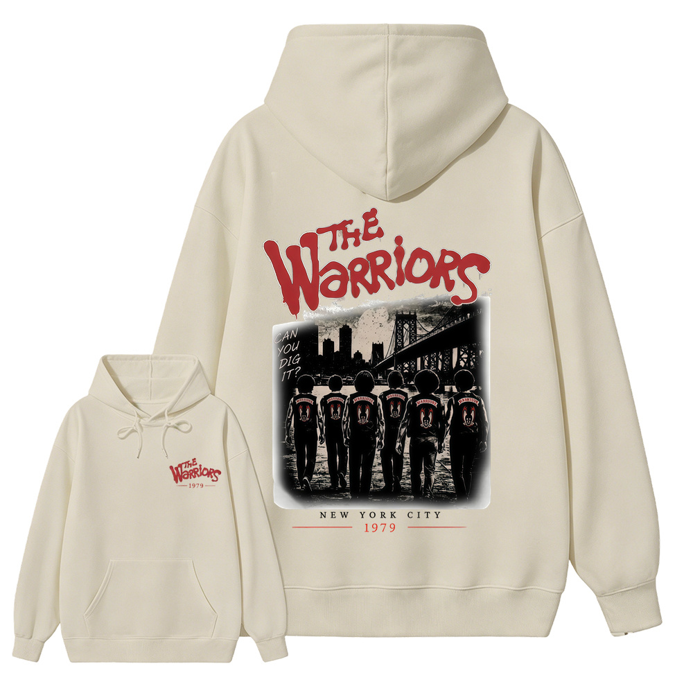 Can You Dig It? The Warriors New York City Gang Print Hoodie 