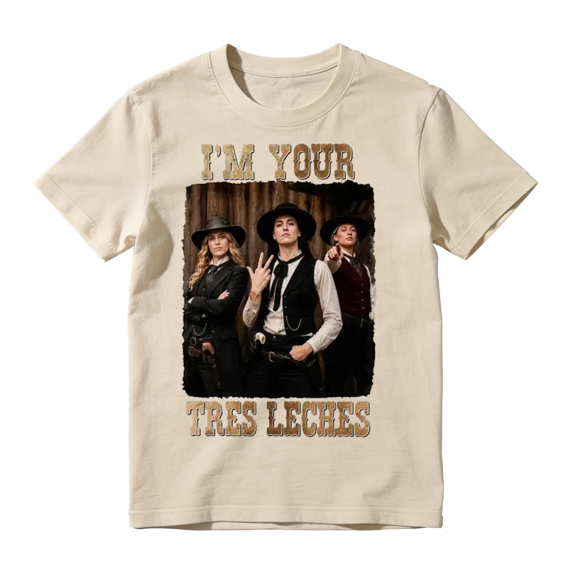 I'm Your Tres Leches T-Shirt | Caitlin Clark, Sophie Cunningham & Lexie Hull Western Basketball Fan Graphic T-Shirt