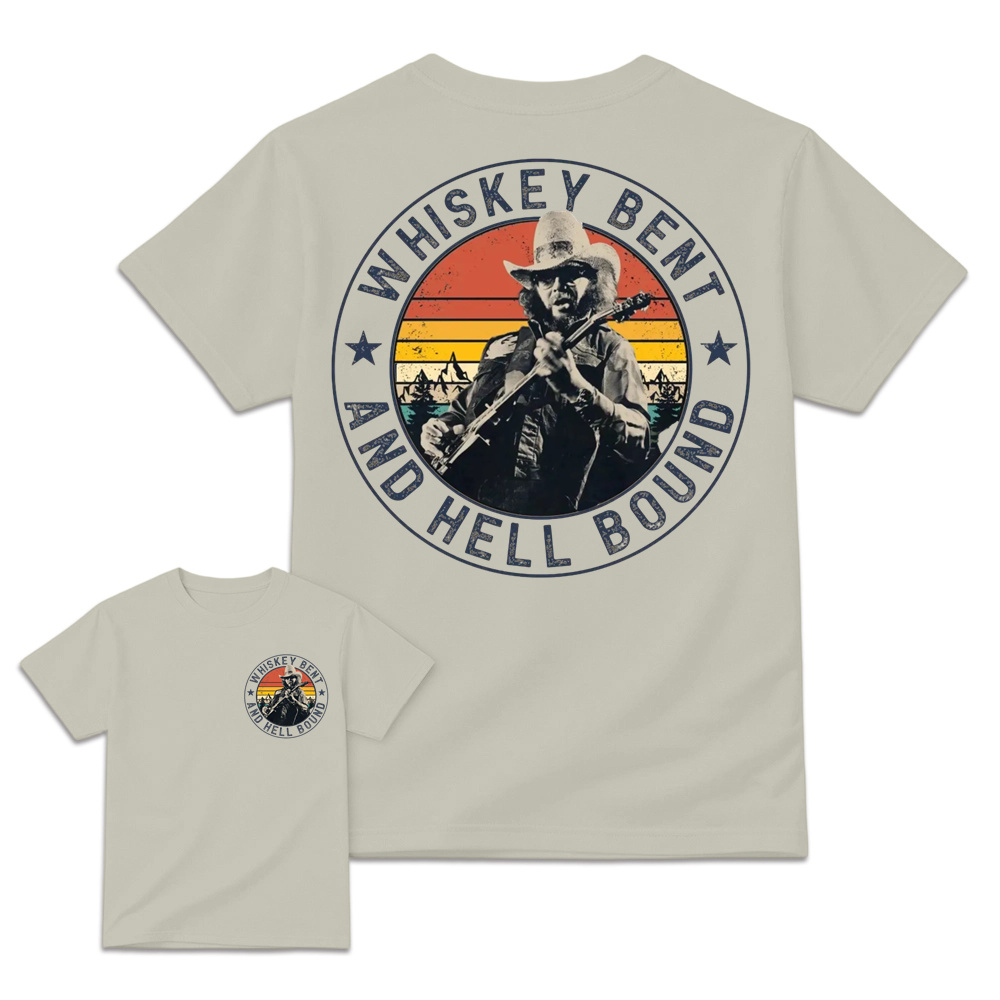 Vintage Country Music T-Shirt, Retro Outlaw Cowboy Graphic Tee