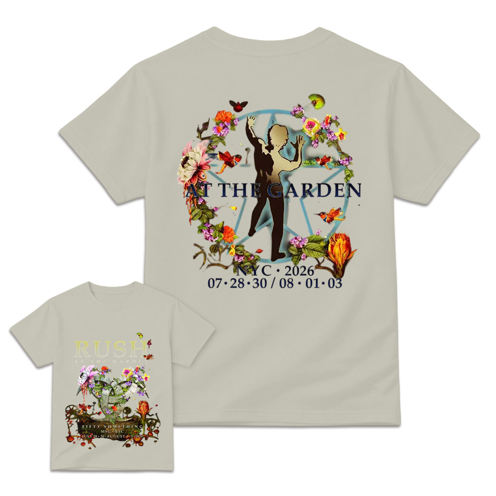 R-u-s-h Band At The Garden 2026 MSG Tour T-Shirt