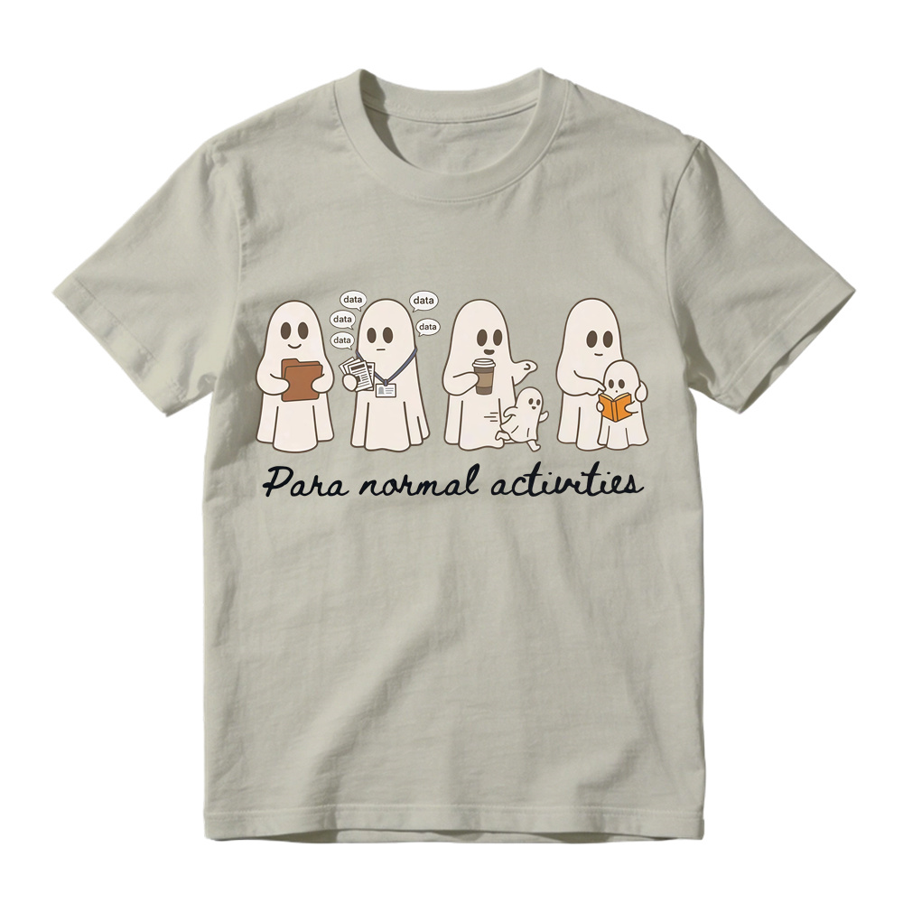 Paranormal Activities Paraprofessional Ghost T-Shirt