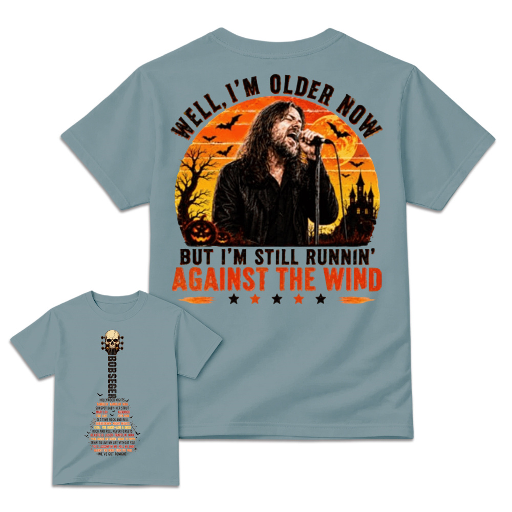 Bob Seger "Against The Wind" Vintage Halloween T-Shirt