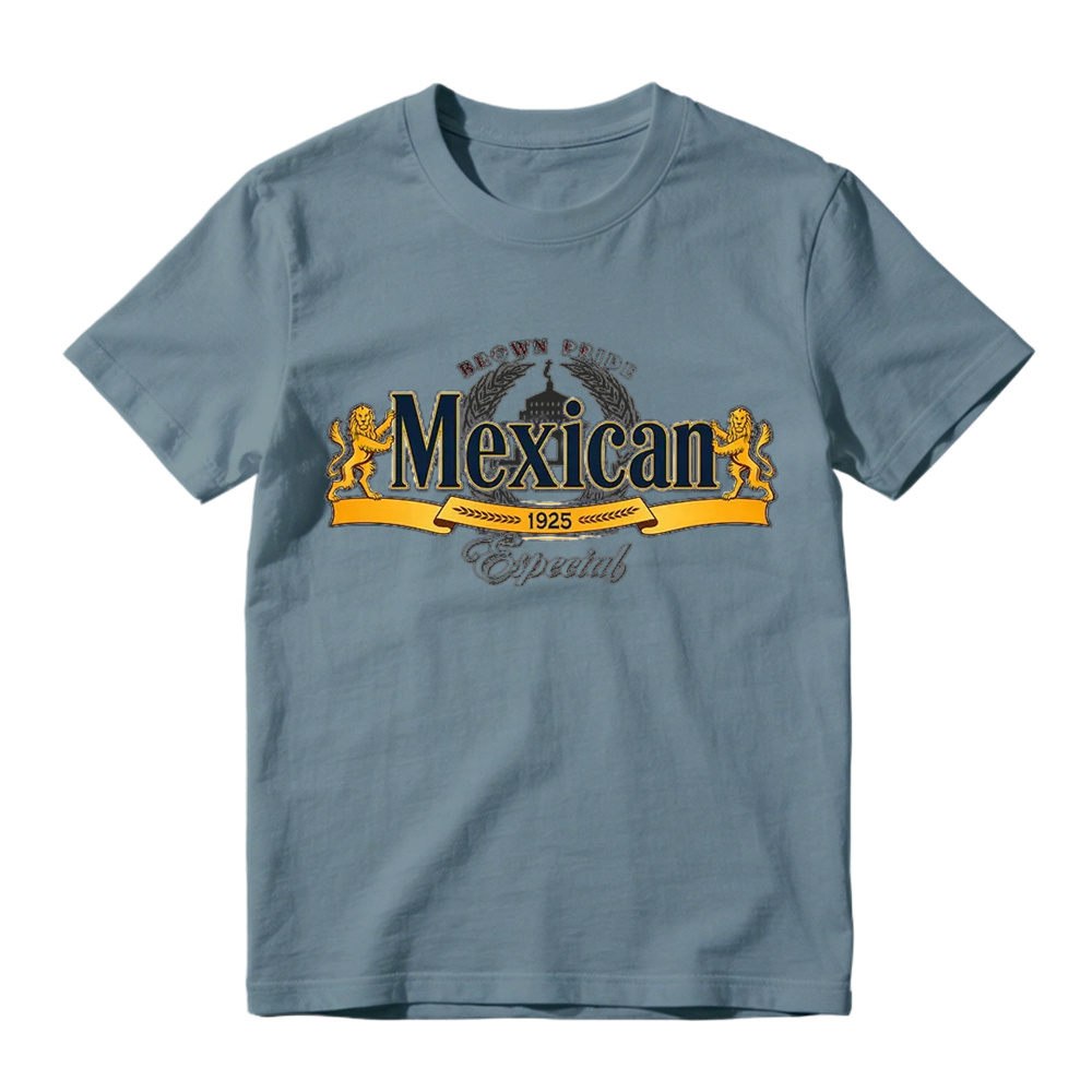 Mexican Especial Beer Inspired Graphic T-Shirt 