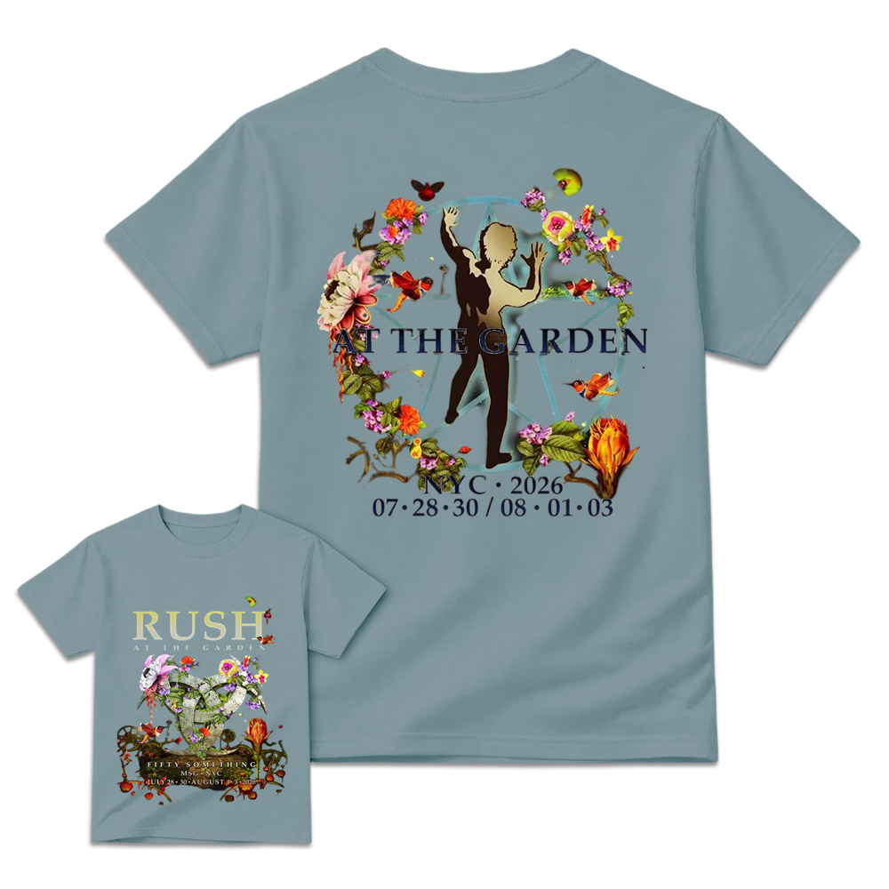 R-u-s-h Band At The Garden 2026 MSG Tour T-Shirt