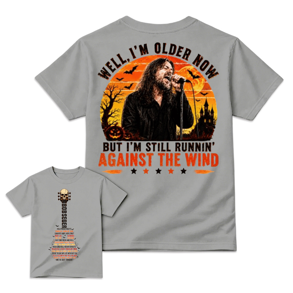 Bob Seger "Against The Wind" Vintage Halloween T-Shirt