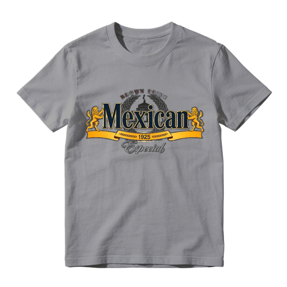 Mexican Especial Beer Inspired Graphic T-Shirt 