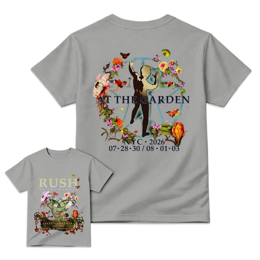 R-u-s-h Band At The Garden 2026 MSG Tour T-Shirt