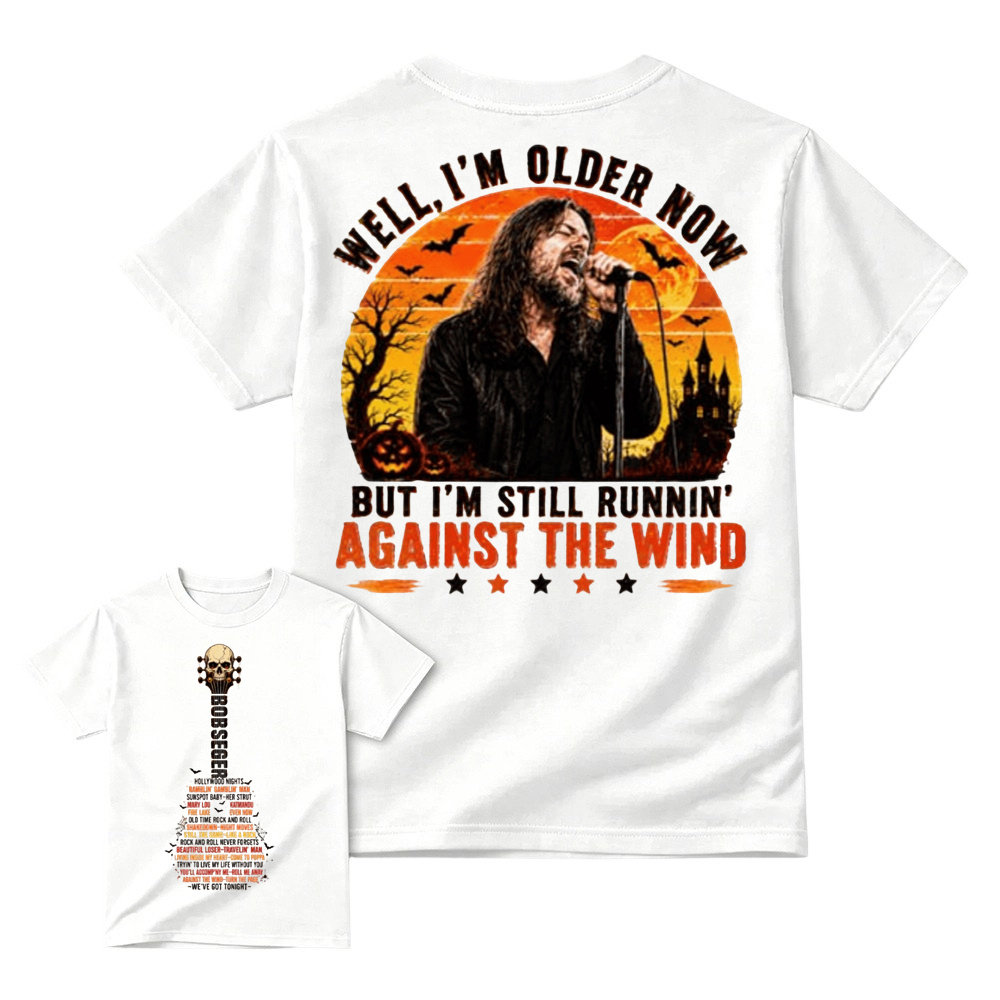 Bob Seger "Against The Wind" Vintage Halloween T-Shirt