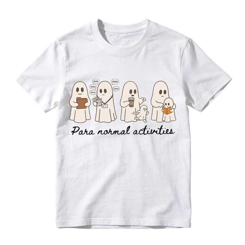 Paranormal Activities Paraprofessional Ghost T-Shirt