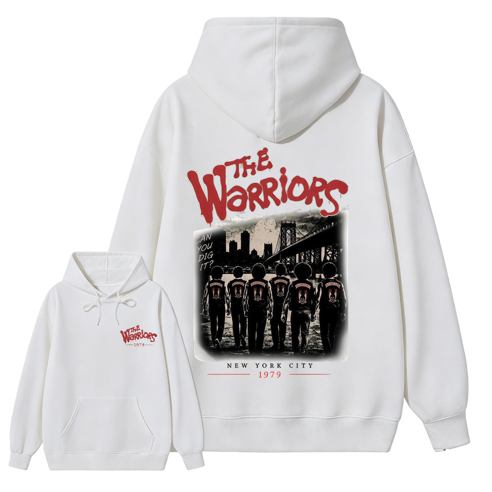 Can You Dig It? The Warriors New York City Gang Print Hoodie 