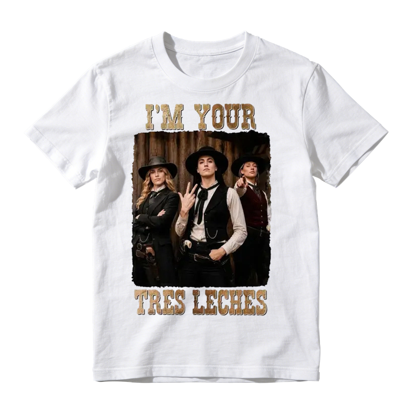 I'm Your Tres Leches T-Shirt | Caitlin Clark, Sophie Cunningham & Lexie Hull Western Basketball Fan Graphic T-Shirt