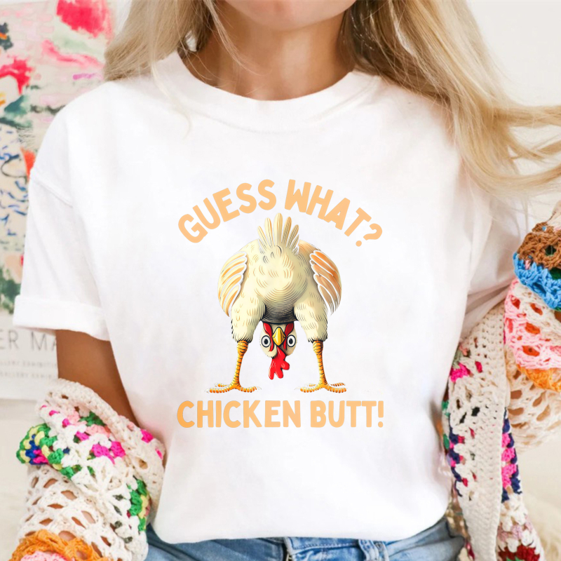 Chicken Butt Guess What Unisex Classic T-shirt