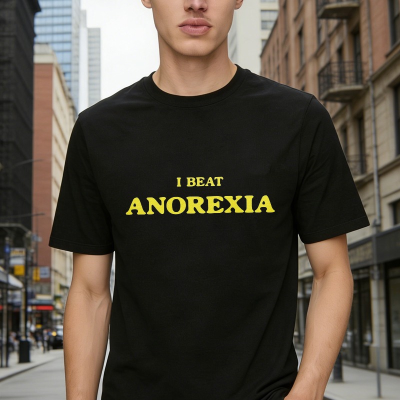I Beat Anorexia Recovery Awareness T-shirt