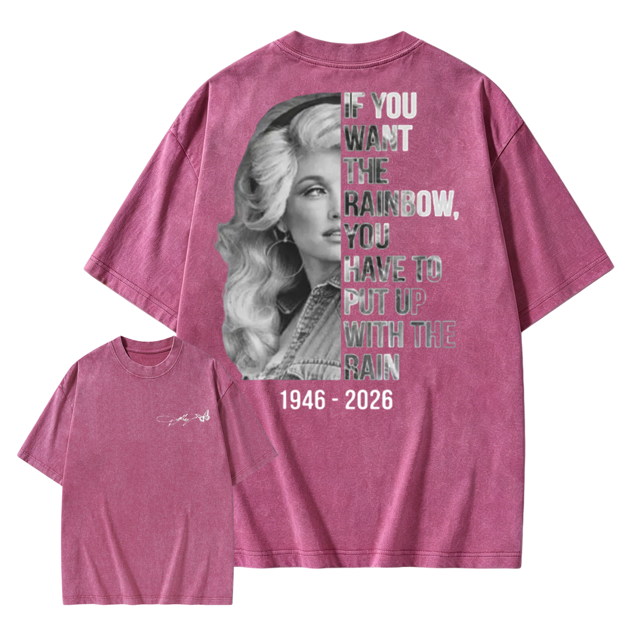 Retro Country Music Singer Quote, Fan Gift, MADE IN USA  Washed T-shirt