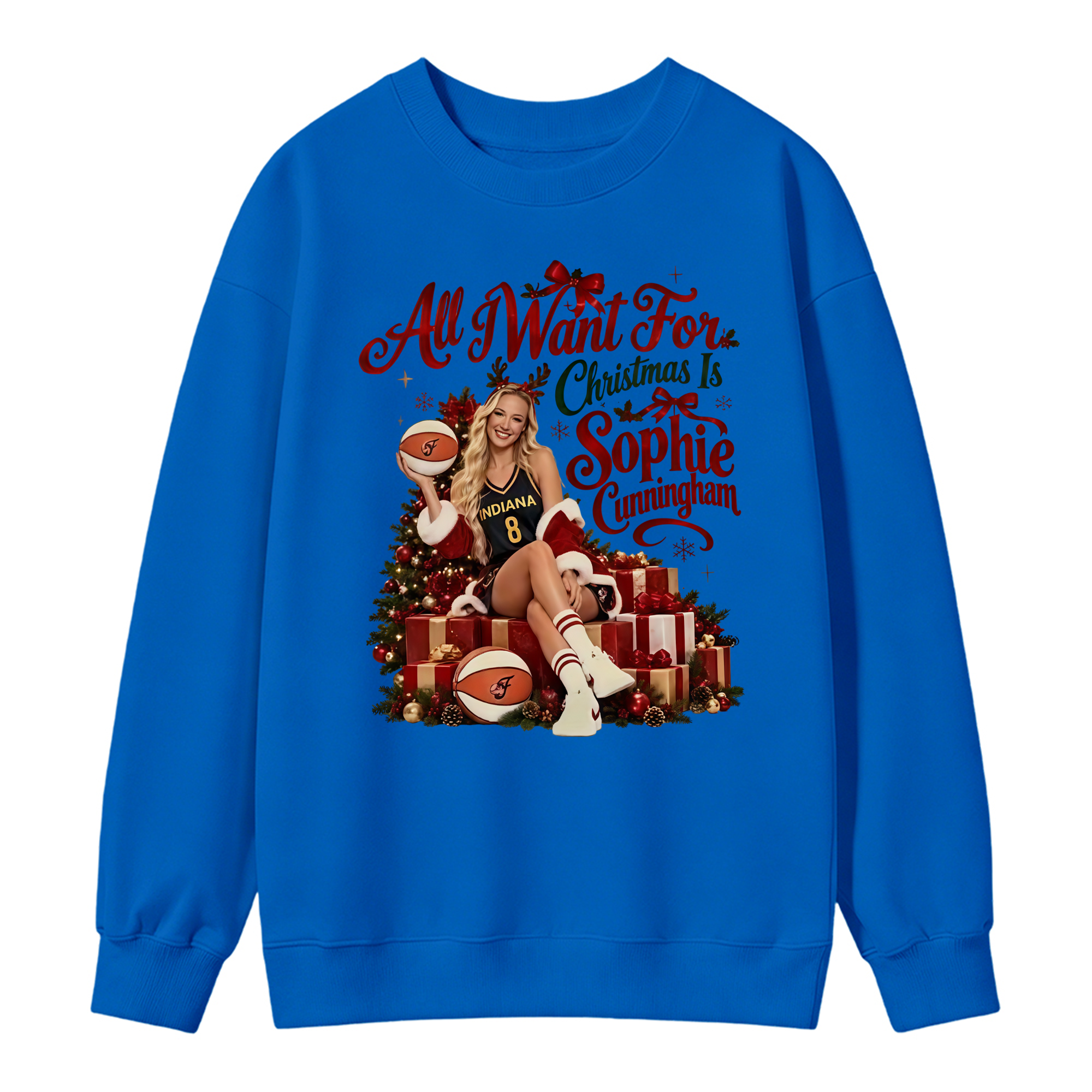 "All I Want For Christmas Is Sophie Cunningham" Graphic Sweatshirt