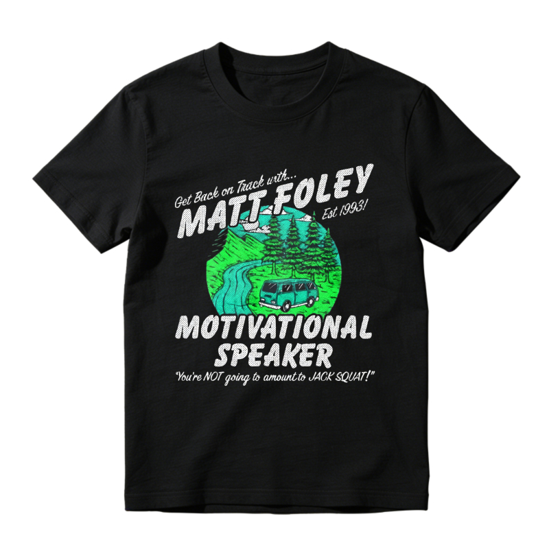 Matt Foley Motivational Speaker Van Forest Scene Unisex Classic T-shirt
