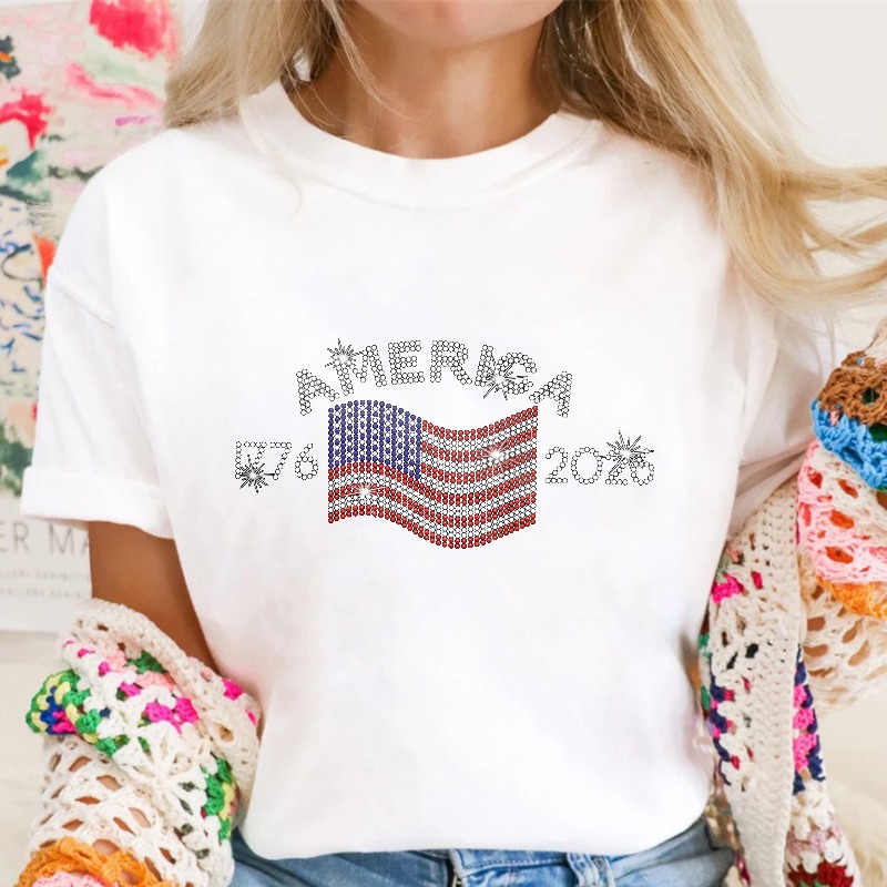 America Flag 1776 2026 Unisex Classic T-shirt
