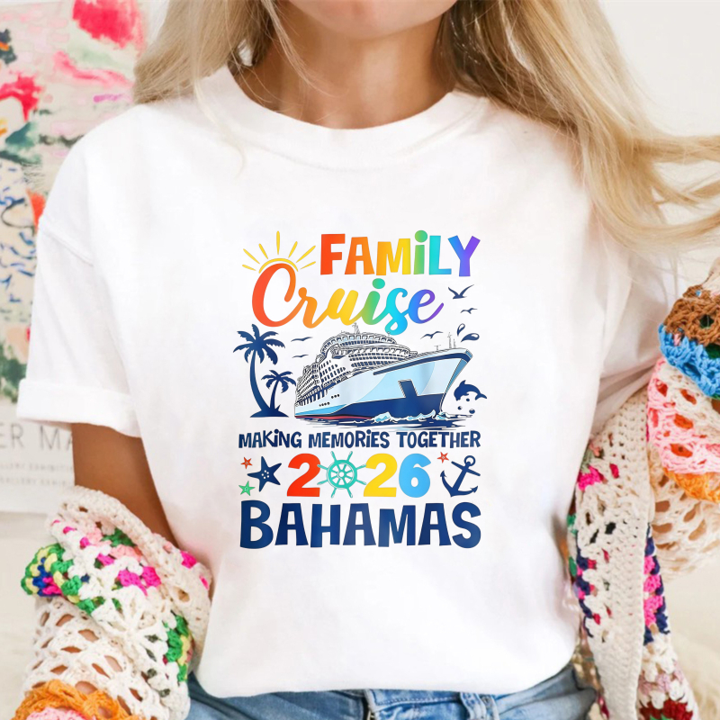 Family Cruise Making Memories Together 2026 Bahamas Unisex Classic T-shirt