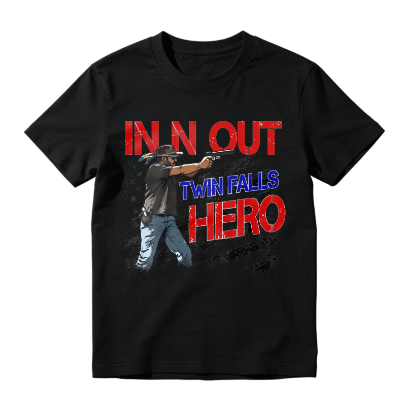 Twin Falls Hero In N Out Jordan Salinas Graphic T-Shirt