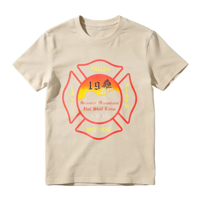 Fallen Brothers Last Alarm Granite Mountain Hotshot Crew Memorial T-shirt