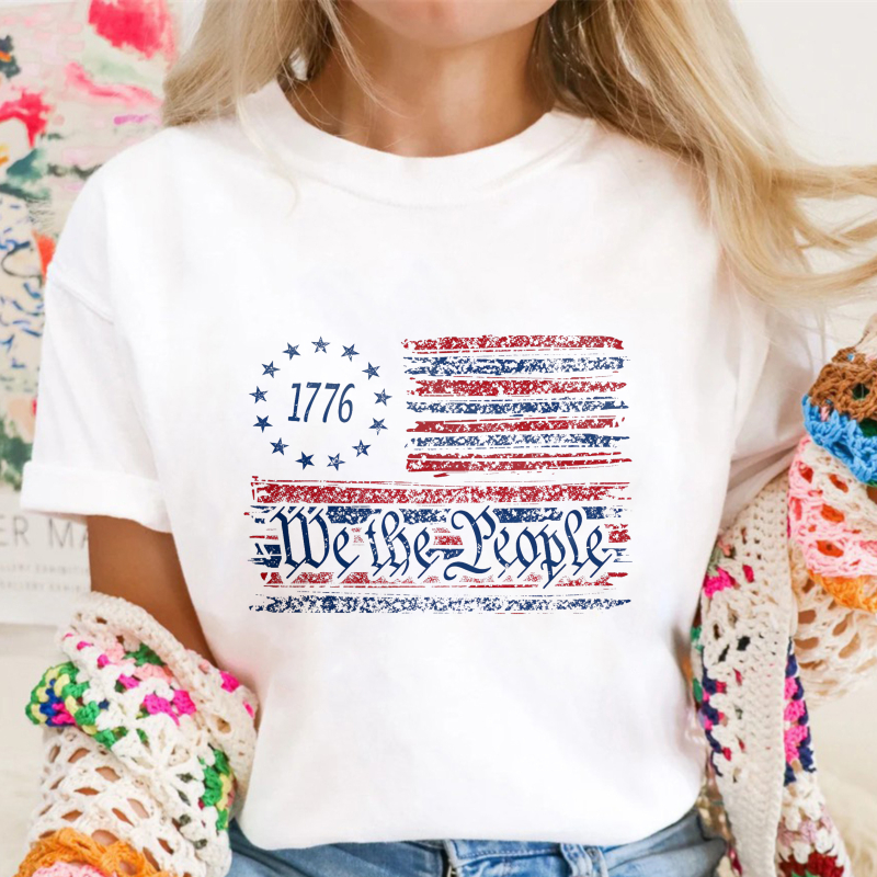 American Flag 1776 We The People Unisex Classic T-shirt