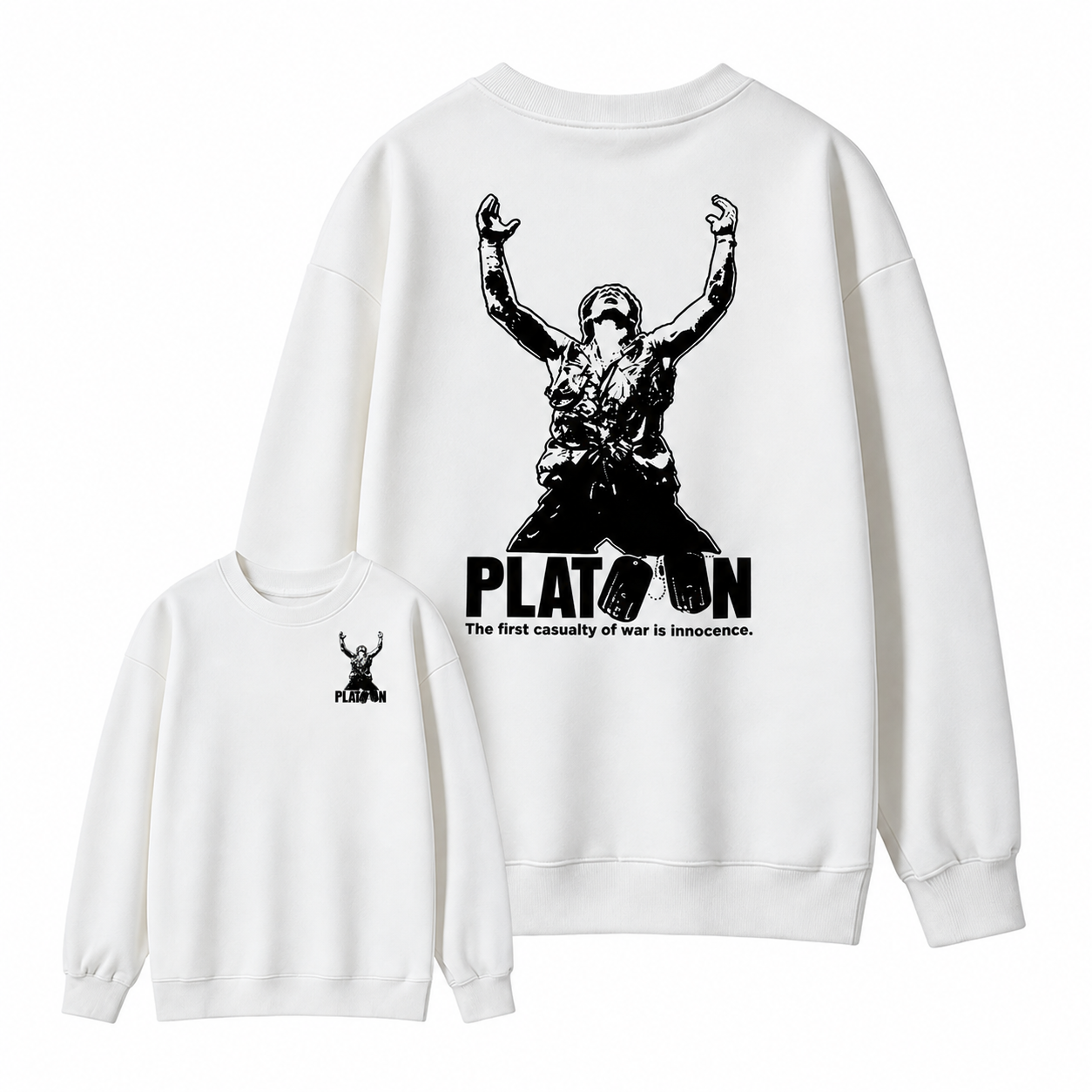 Platoon "First Casualty of War" Classic Graphi Sweatshirt 