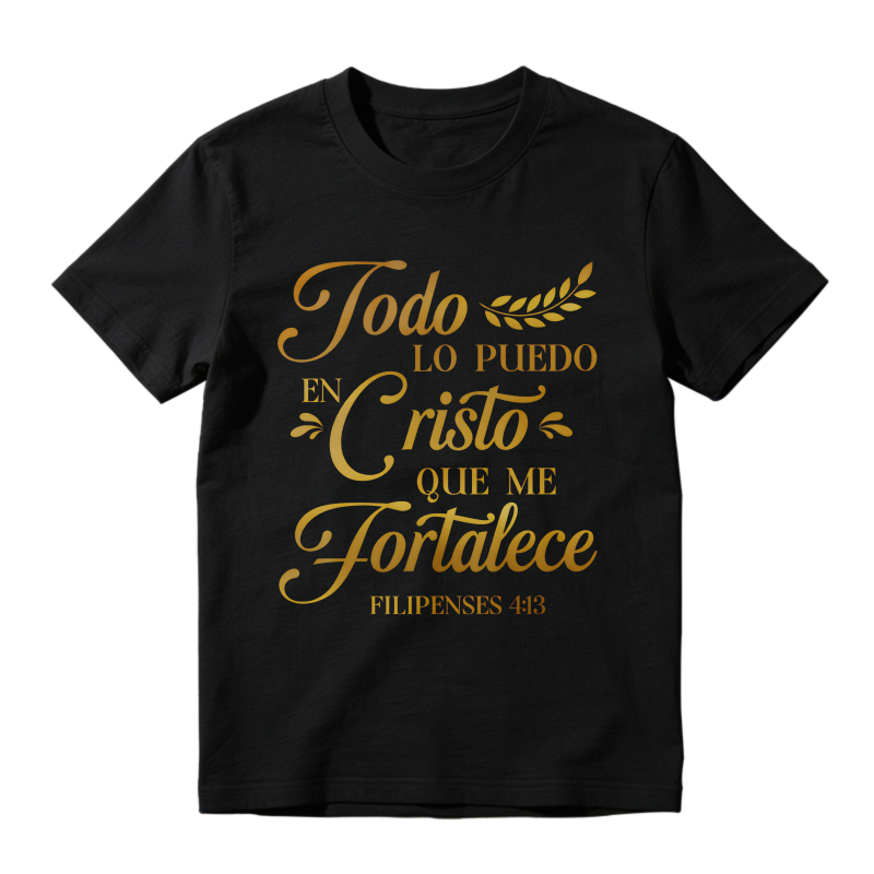 Everything I Can Do In Christ Who Strengthens Me Philippians 413 T-shirt