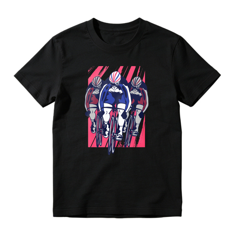 Cyclists Racing Team Sport Graphic, Unisex Classic T-shirt