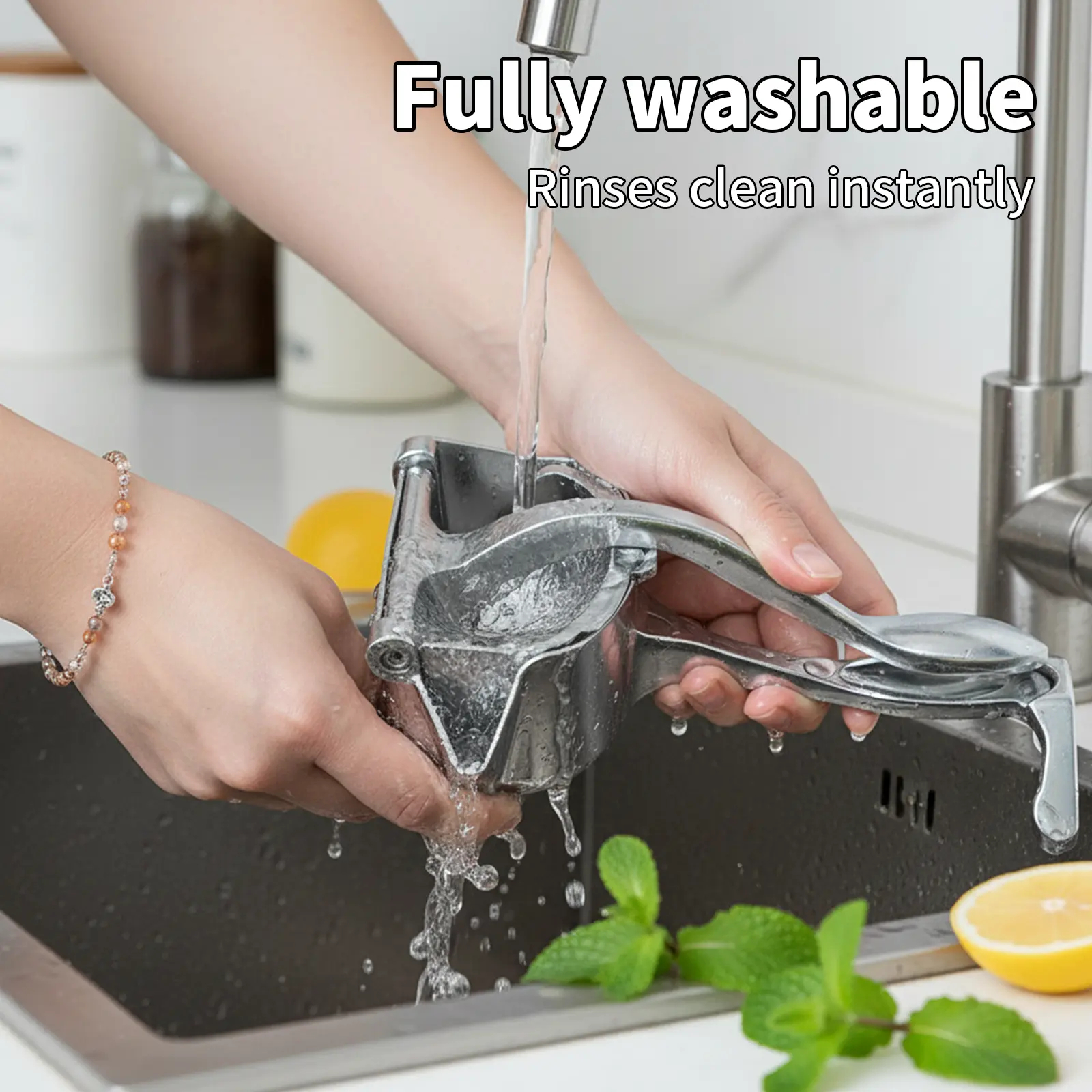Manual Fruit Juicer - Kitchen Utensil & Gathering Essential, Fresh Juice Extractor Suitable for Outdoor Picnics & Restaurant Use, Utensils, Juicer Hand Press, Hand Juicer Squeezer