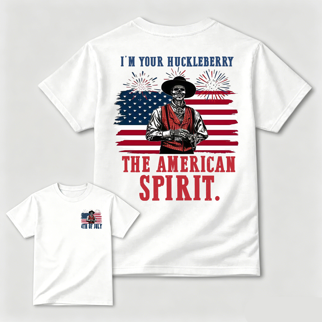 Doc Holliday I'm Your Huckleberry The American Spirit T-Shirt