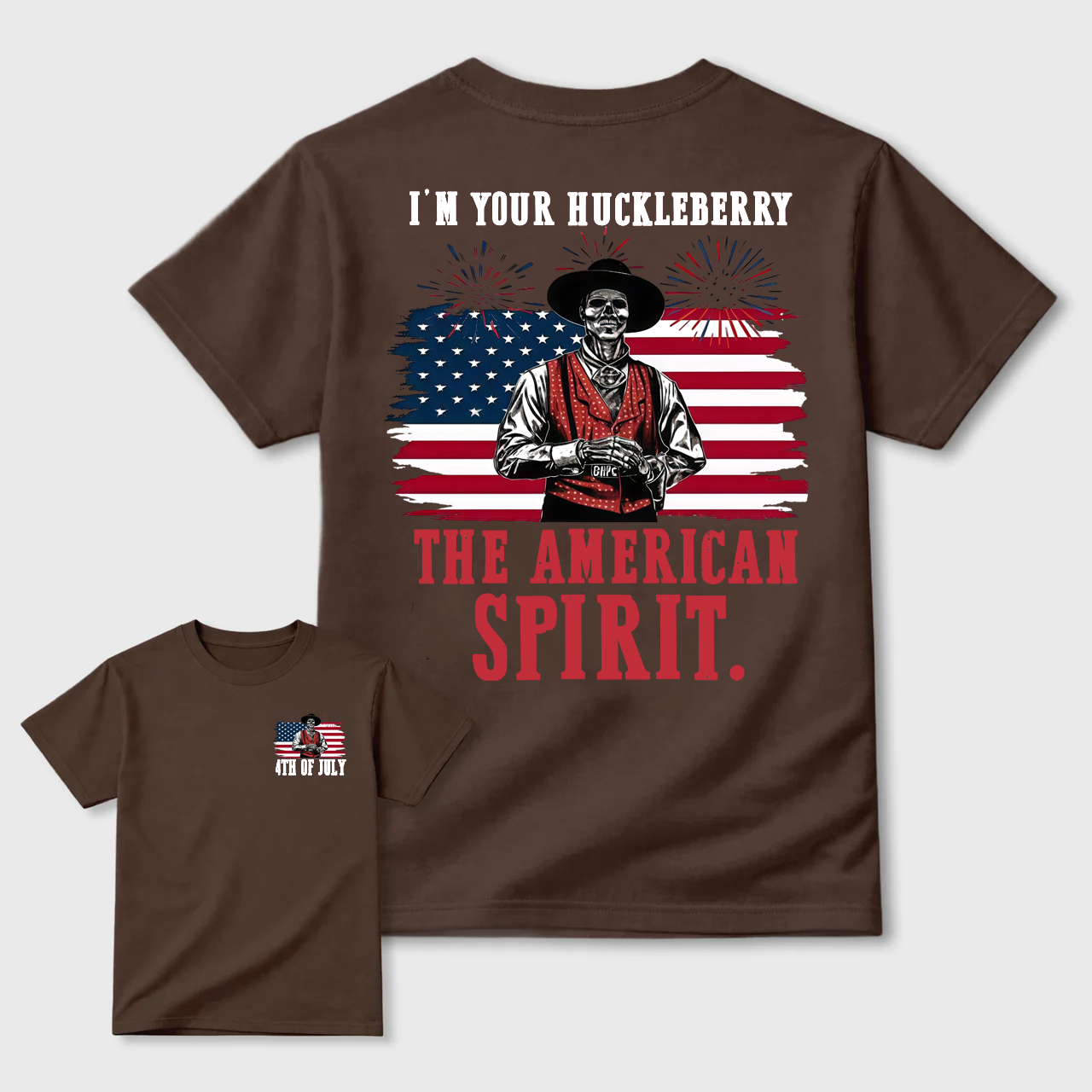 Doc Holliday I'm Your Huckleberry The American Spirit T-Shirt