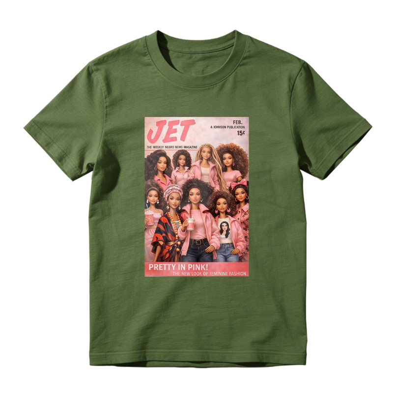 Jet Magazine Cover Pretty In Pink Unisex Classic T-shirt