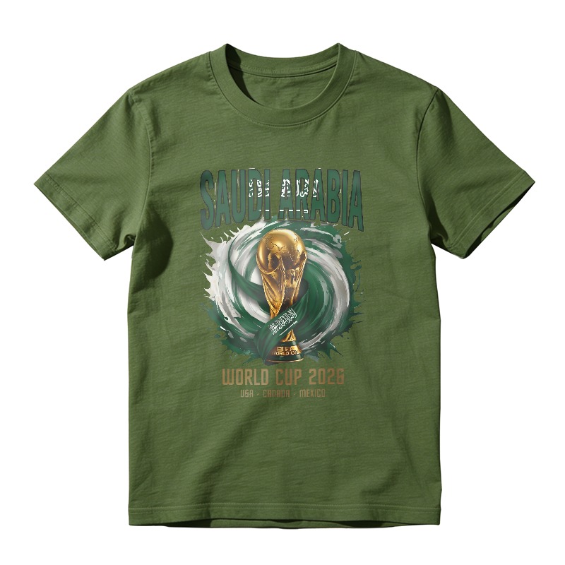 Saudi Arabia World Cup 2026 Usa Canada Mexico Unisex Classic T-shirt