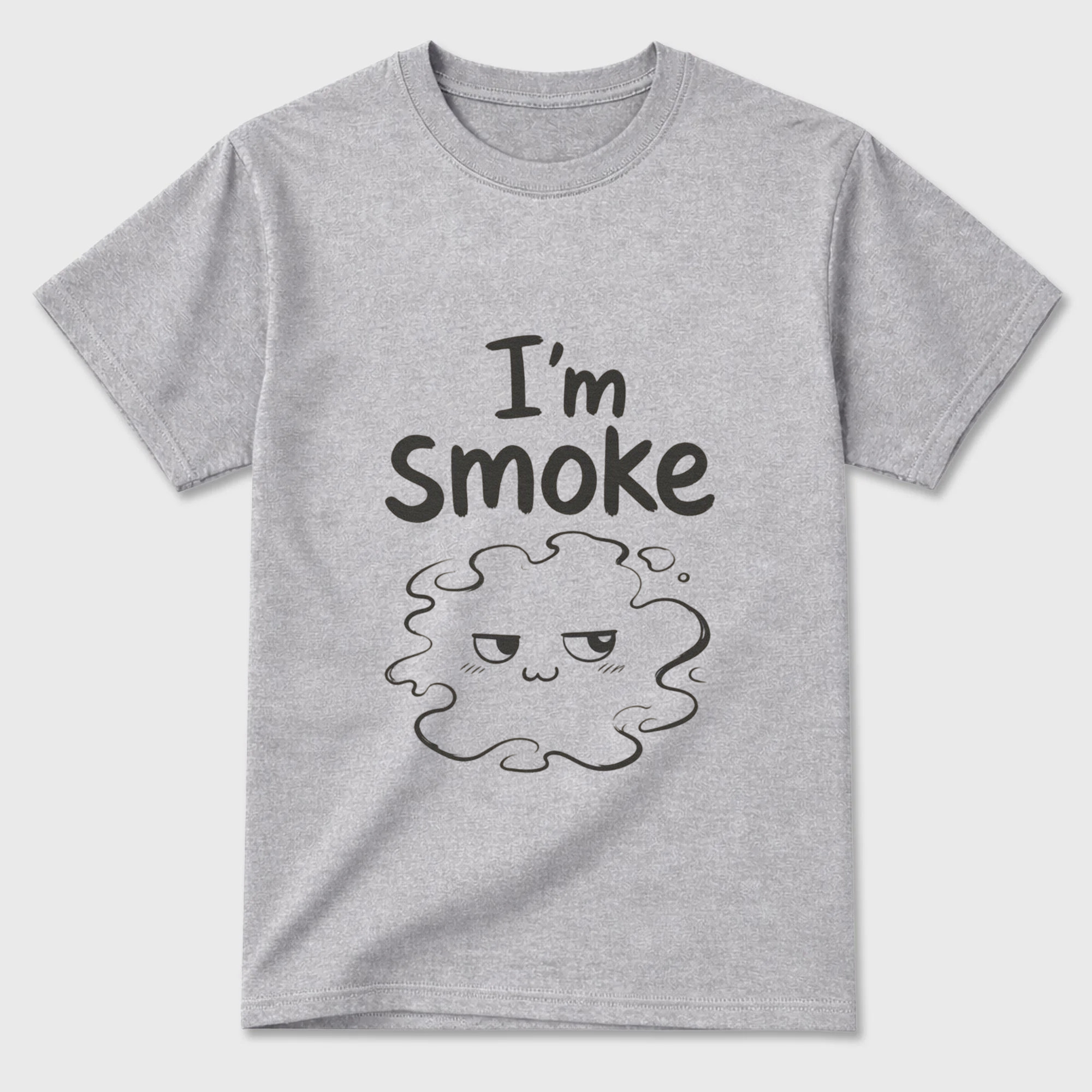 Cotton T-Shirt Unisex - I'm smoke