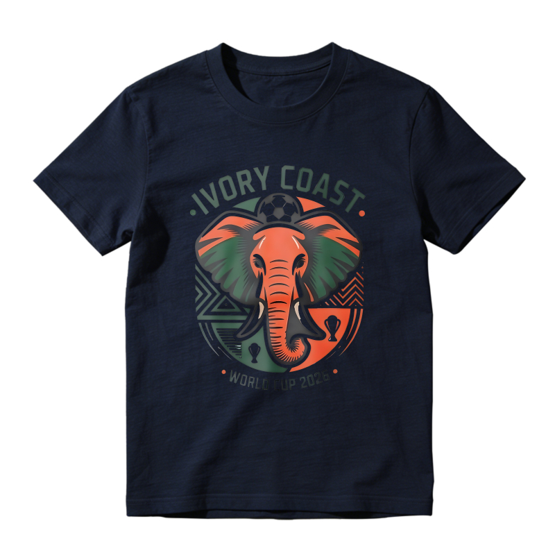Ivory Coast Elephant World Cup 2026 Unisex Classic T-shirt