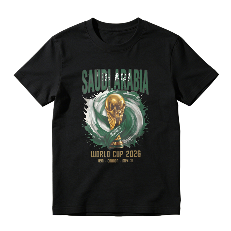 Saudi Arabia World Cup 2026 Usa Canada Mexico Unisex Classic T-shirt