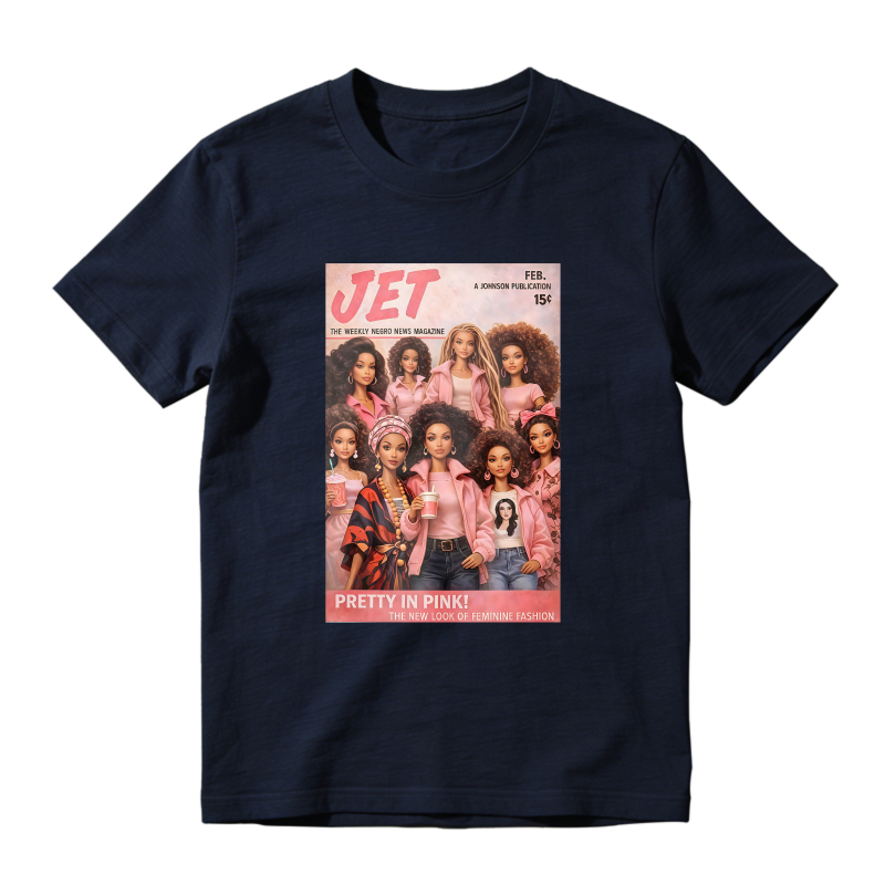 Jet Magazine Cover Pretty In Pink Unisex Classic T-shirt