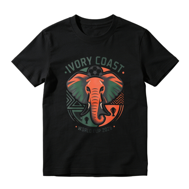 Ivory Coast Elephant World Cup 2026 Unisex Classic T-shirt