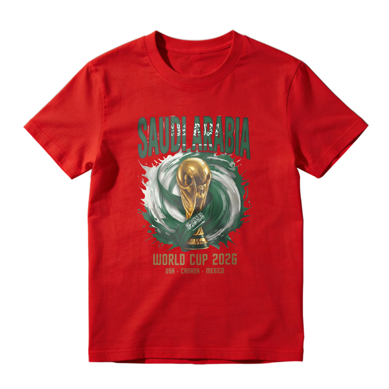 Saudi Arabia World Cup 2026 Usa Canada Mexico Unisex Classic T-shirt