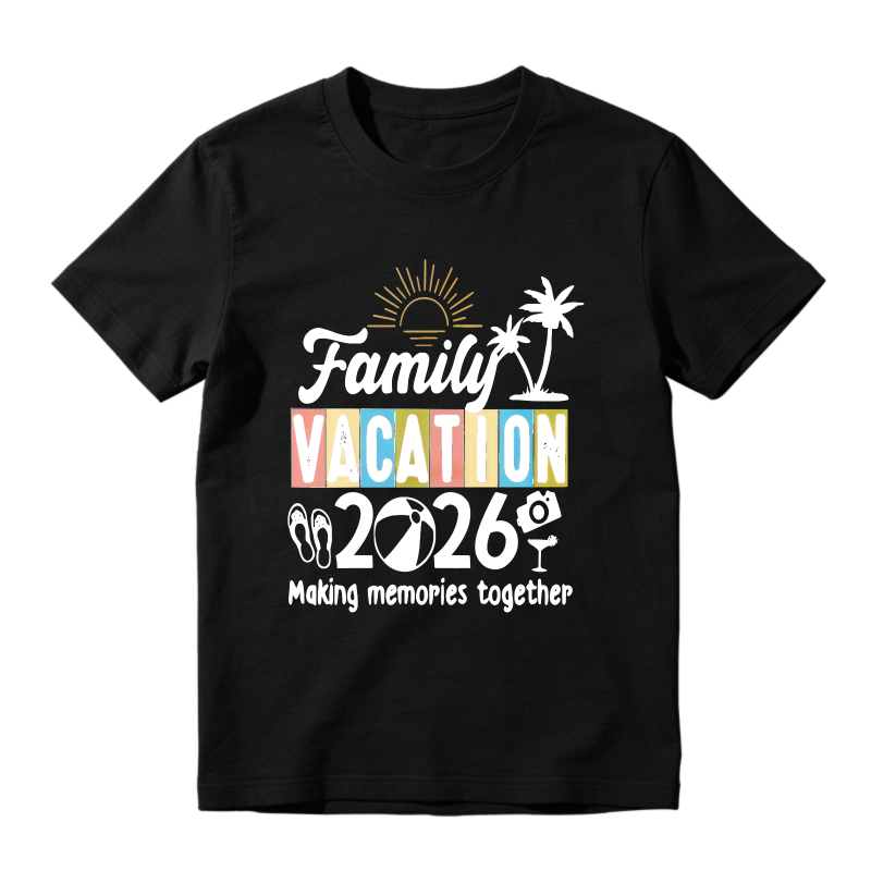 Family Vacation 2026 Making Memories Together Unisex Classic T-shirt