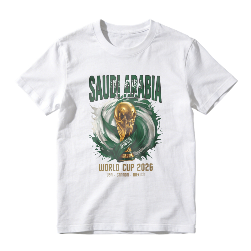 Saudi Arabia World Cup 2026 Usa Canada Mexico Unisex Classic T-shirt