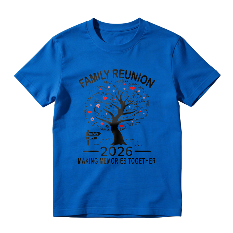 Family Reunion Tree 2026 Making Memories Together Unisex Classic T-shirt