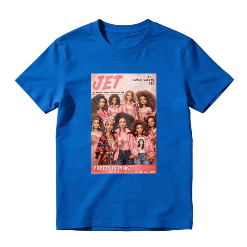 Jet Magazine Cover Pretty In Pink Unisex Classic T-shirt